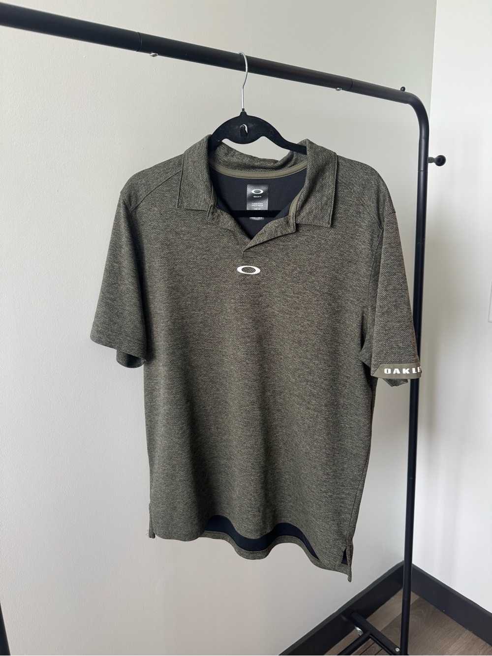 Oakley Men’s Olive Heather Polo Shirt